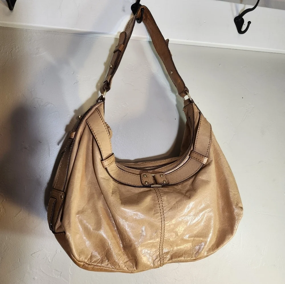 Sigrin Olsen 100% Lambs Leather Shoulder Bag 14 X 8 X 5